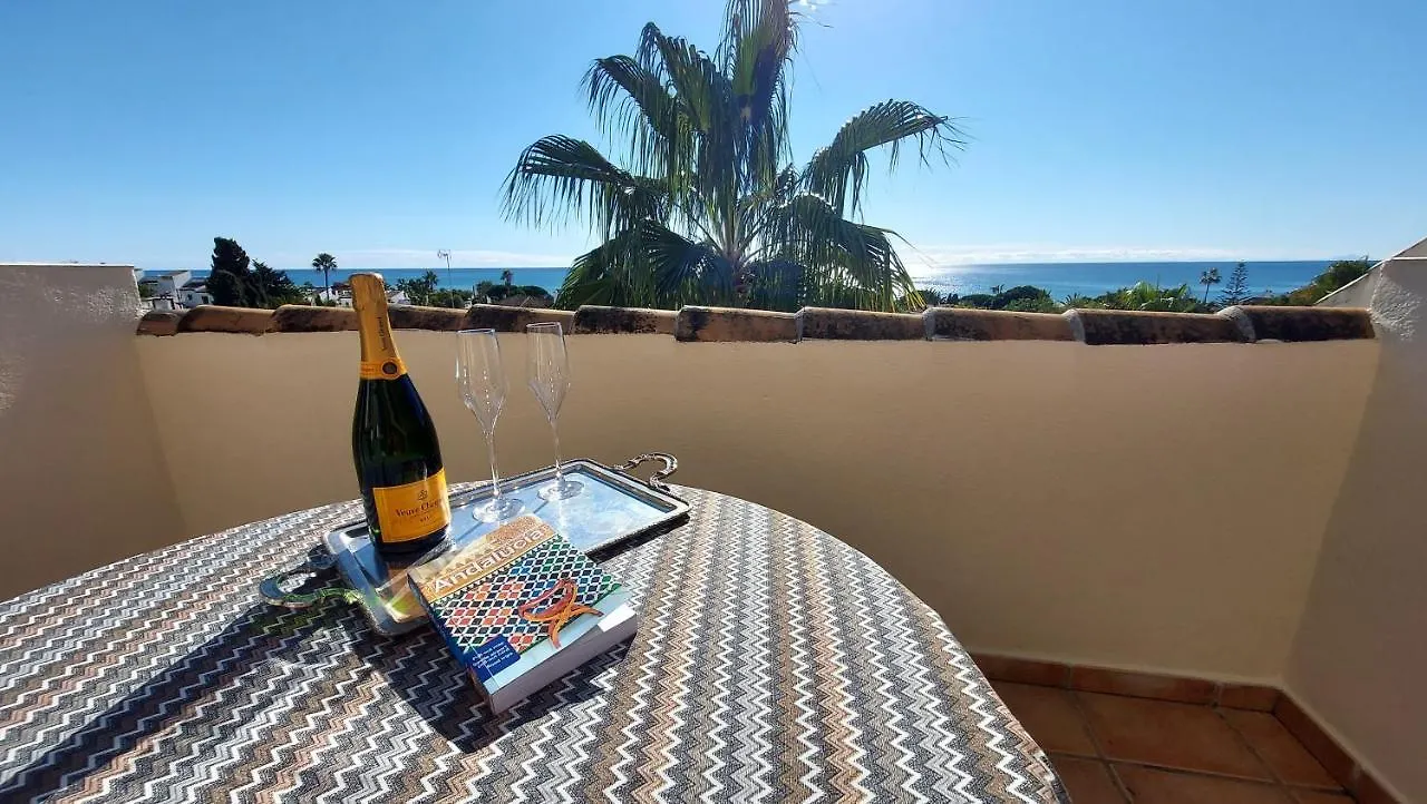 Townhouse With Beautifull Sea View In Costabella Villa Marbella Spain