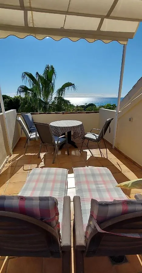 Townhouse With Beautifull Sea View In Costabella Villa Marbella Spain